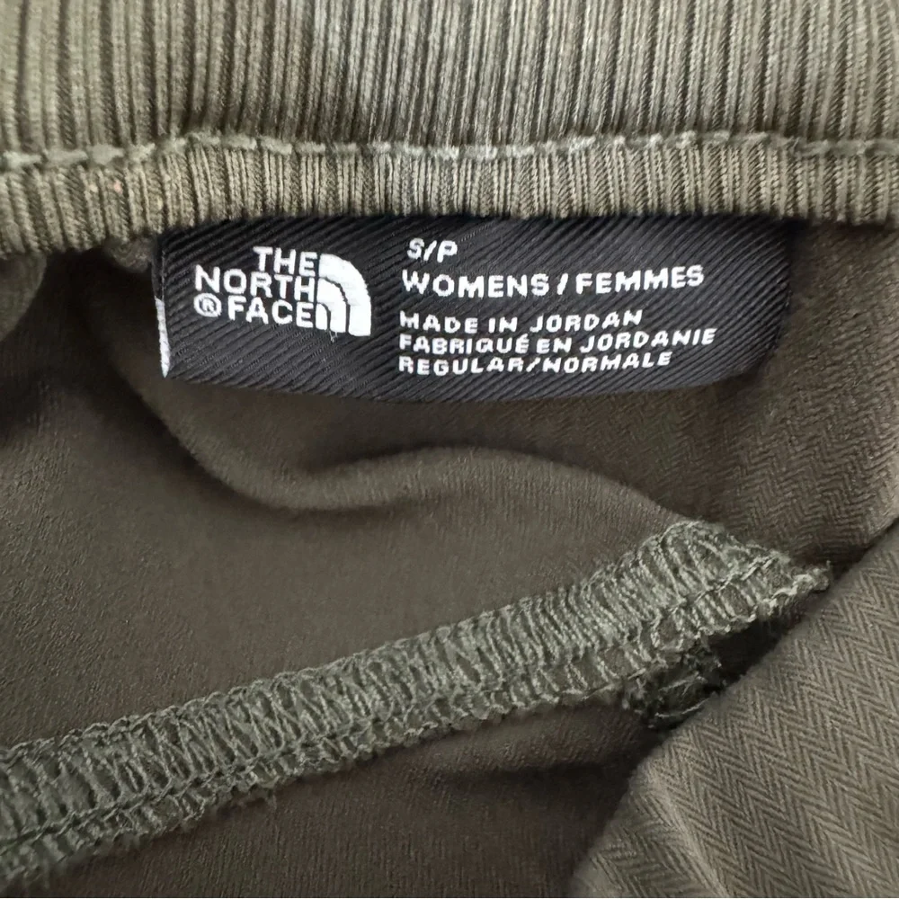 The North Face Aphrodite Internal Drawstring Joggers Green Size Small Stretch